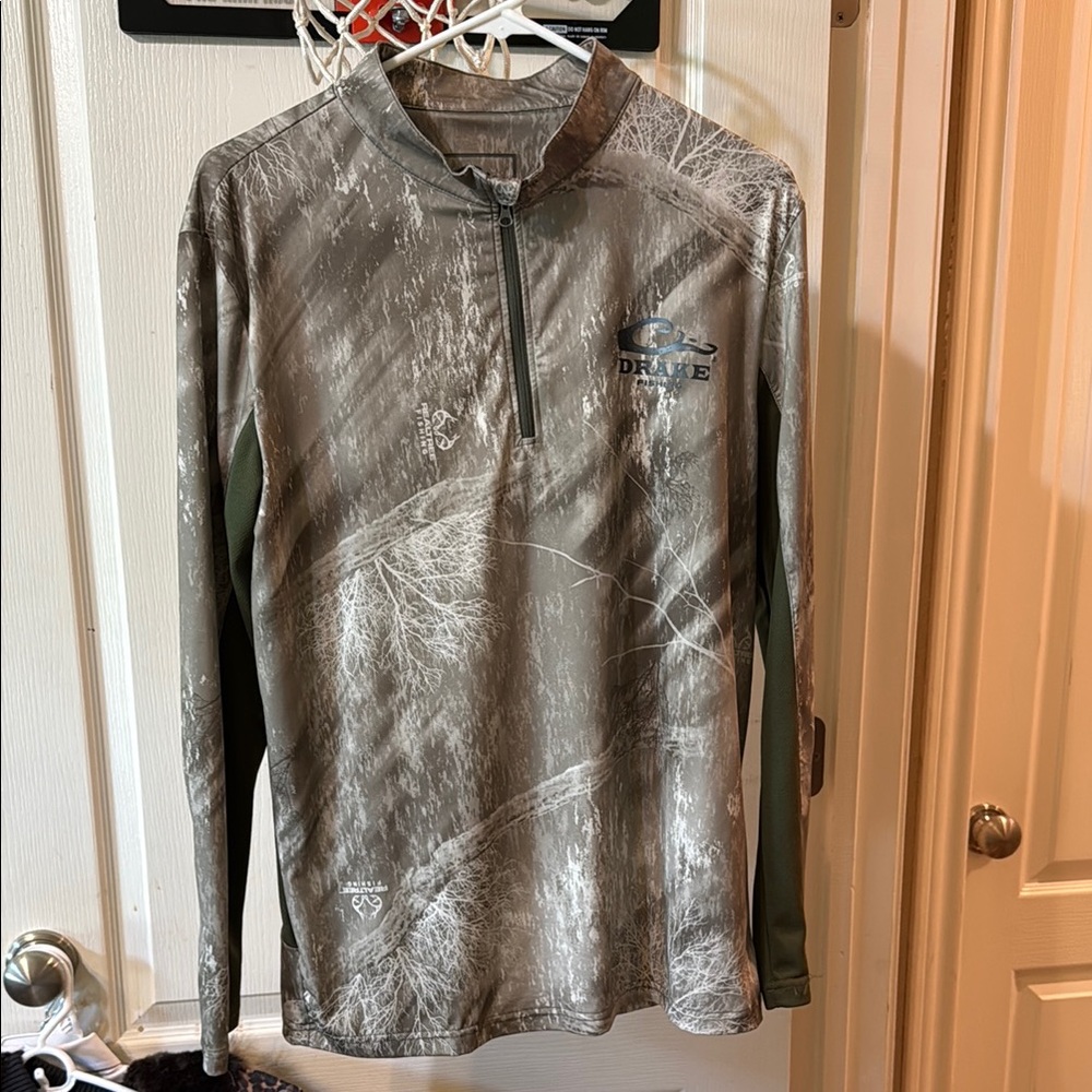 Drake Nature-Inspired Half-Zip Shirt